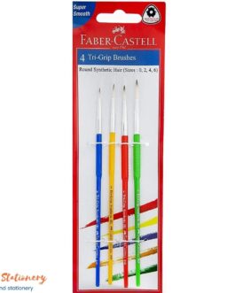 Faber Castell 4 Tri-Grip Brushes