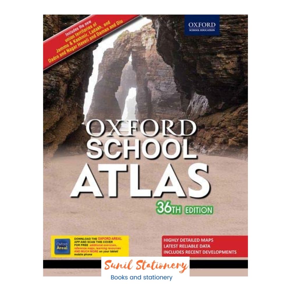 Oxford School Atlas:36th edition Paperback Latest Edition-sunilstationery.in