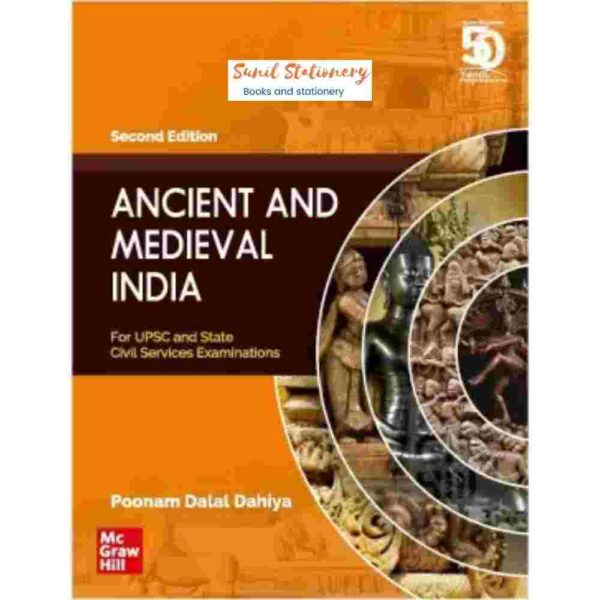 Ancient and Medieval India  (English, Paperback, Dahiya Poonam Dalal)-sunilstationery.in