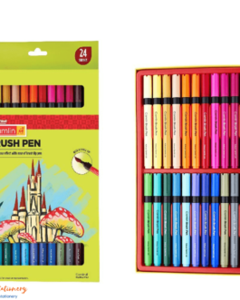 Camlin  Brush Pens, 24 Shades (Multicolor)