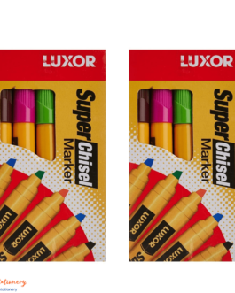 Luxor Chisel Markers-Pack Of 10 (2 box pack)