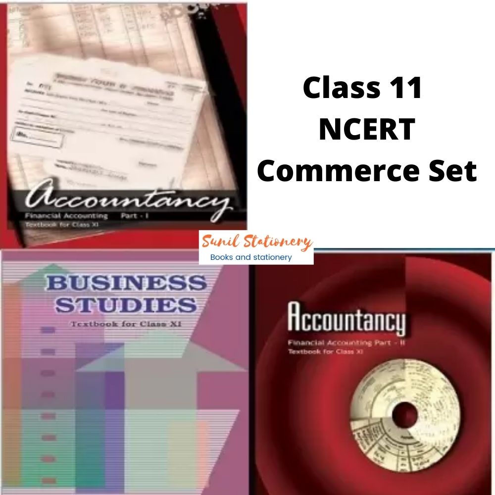NCERT Commerce Books Set For Class -11 (English Medium)  -sunilstationery.in