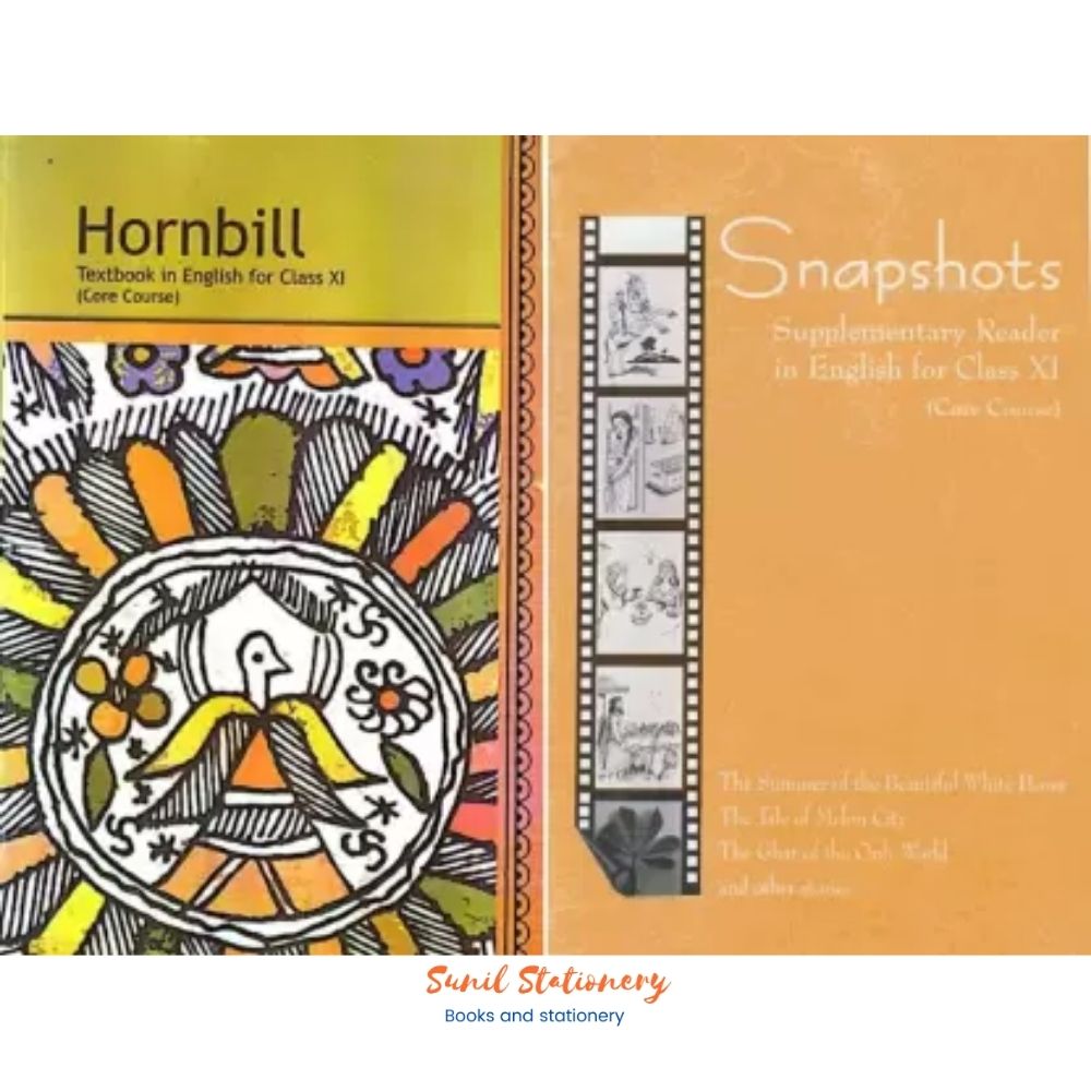 NCERT Textbooks for English for Class 11 - Hornbill & Snapshots -sunilstationery.in