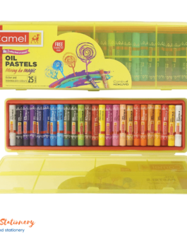 Camel Oil Pastel with Reusable Plastic Box – 25 Shades