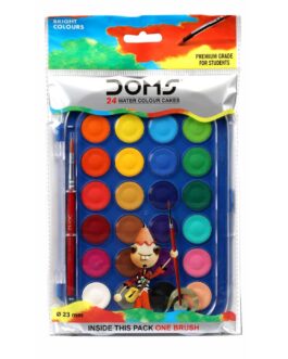 DOMS Water Colour Cake 24 Shades (23 mm)