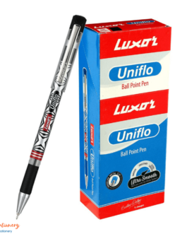 Luxor UNIFLO Ball Pen Black (20’s Box)