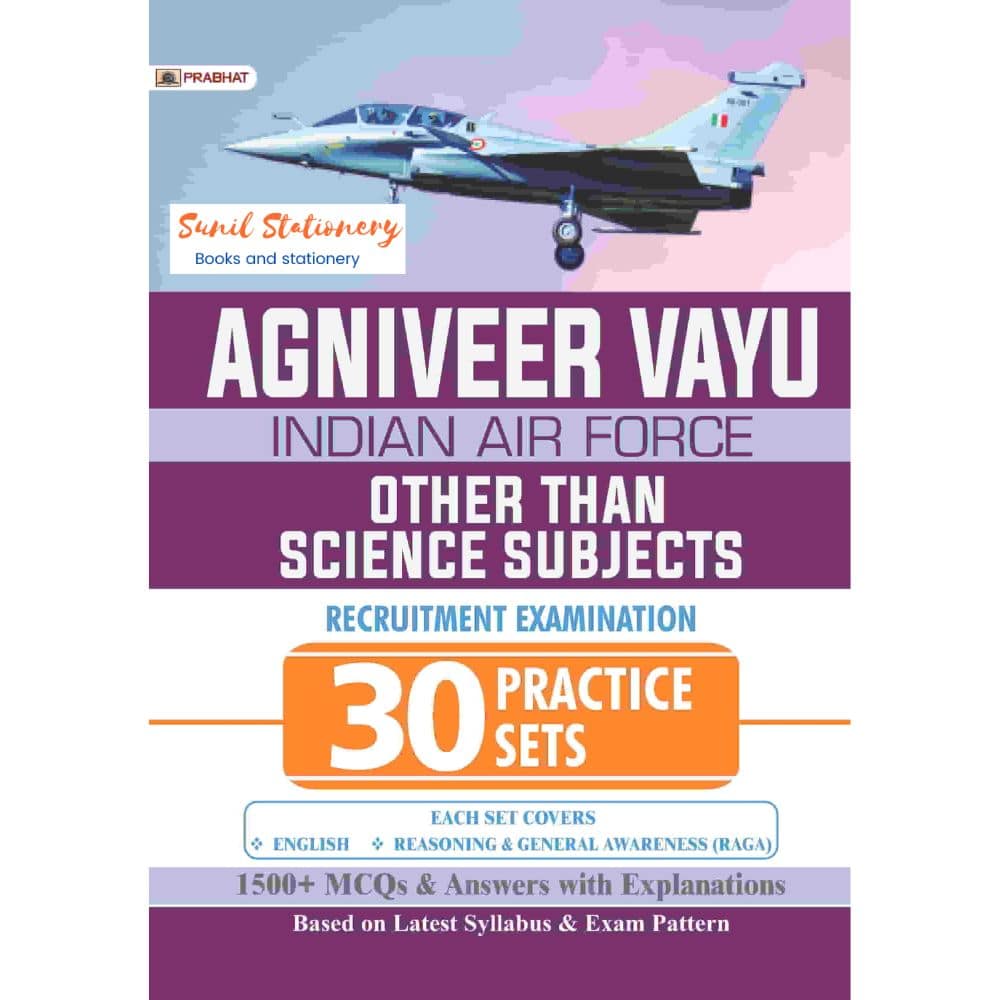 Agniveer Vayu - Indian Air Force (Other Than Science Subjects) 30 Practice Sets